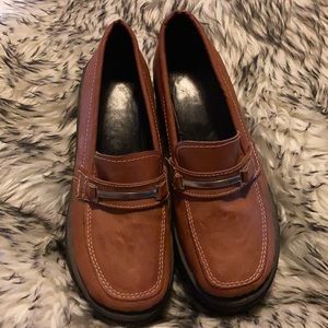 COGS Brown Platform Shoes Size 7